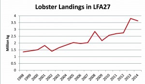 Lobster landings