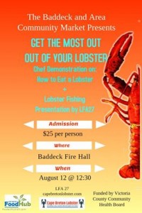 Lobster workshop poster